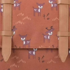 Cartable A4 maternelle Faon marron