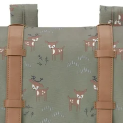 Cartable A4 maternelle Faon olive