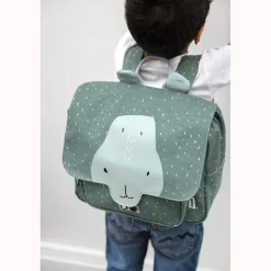 Cartable A4 maternelle hippopotame Mr. Hippo
