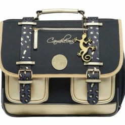 Cartable A4 maternelle Navy Gold Leopard (35 cm)