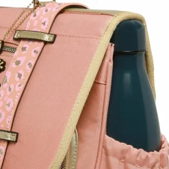 Cartable A4 maternelle Pink Gold Leopard (35 cm)