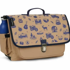 Cartable A4 primaire Brown Wild Trip (38 cm)