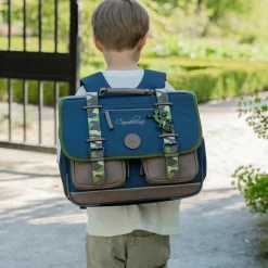 Cartable A4 primaire Grey Camouflage (38 cm)