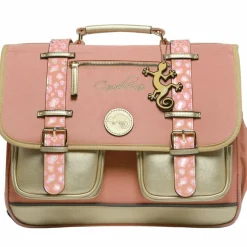 Cartable A4 primaire Pink Gold Leopard (38 cm)