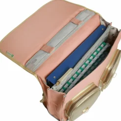 Cartable A4 primaire Pink Gold Leopard (38 cm)