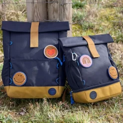 Cartable CP Rolltop Little Gang Bleu marine