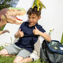 Cartable primaire Les Fantaisies Timothée Kaki (38 cm)