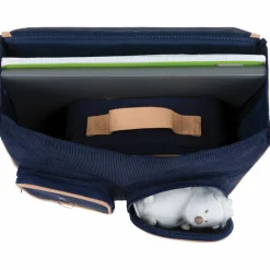 Cartable x Tartine et Chocolat Globe-Trotter Bleu (33 cm)