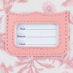 Cartable x Tartine et Chocolat Toile de Jouy Terracotta (33 cm)