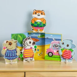 Cartes à lacer fête de la plage