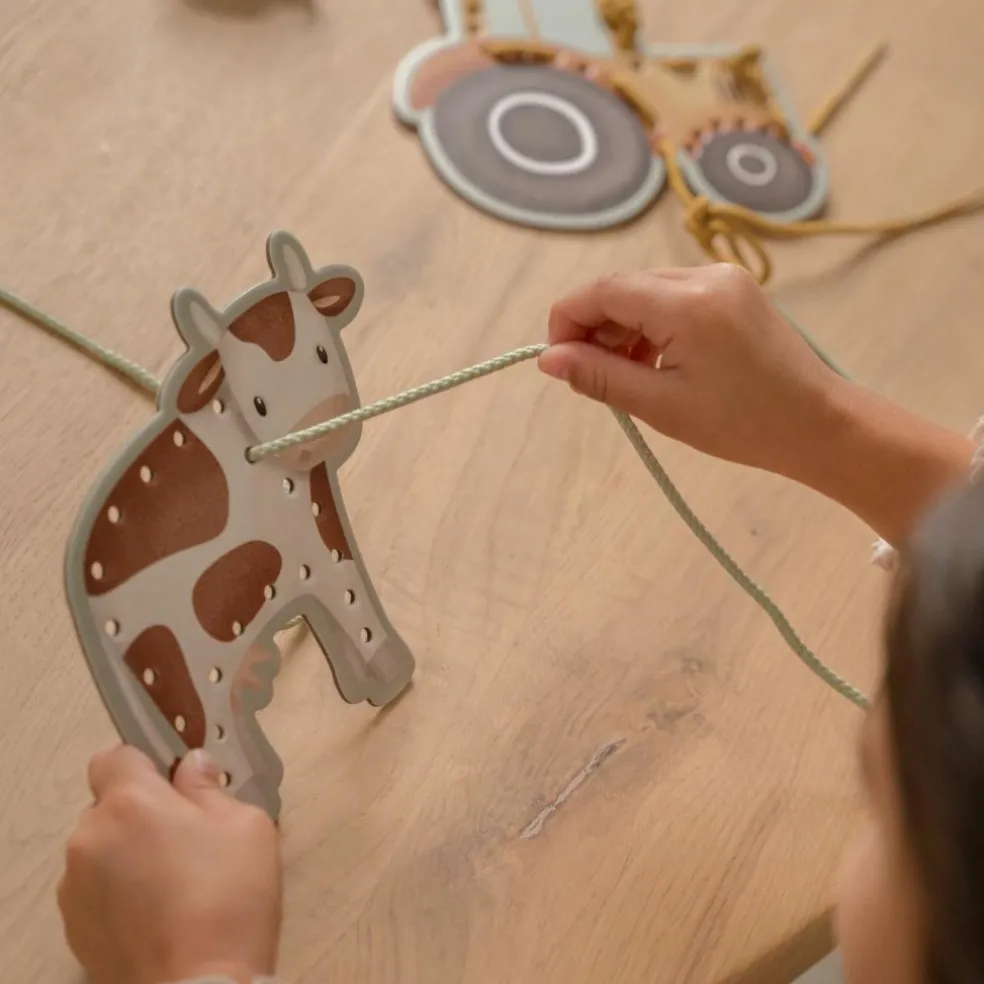 Cartes à lacer Little Farm