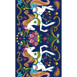 Cartes à pailleter Licornes Les ateliers du calme