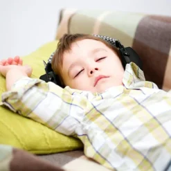 Casque anti bruit pour bébés et enfants noir