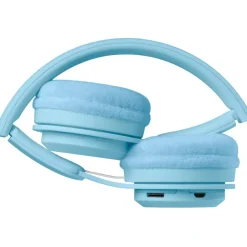 Casque audio enfant sans fil Bleu Pastel