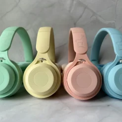 Casque audio enfant sans fil Bleu Pastel