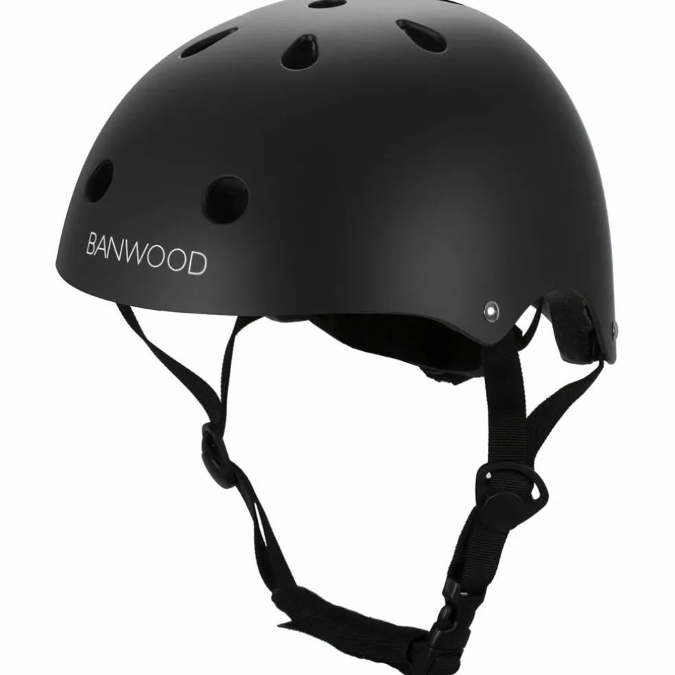 Casque noir (3-7 ans, 50-54 cm)