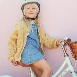 Casque vert mint (3-7 ans, 50-54 cm)