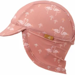 Casquette anti-UV protège nuque Flamingo (6-12 mois)