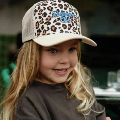 Casquette Léopard Dreamers Club Bleu (2-5 ans)
