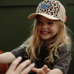 Casquette Léopard Dreamers Club Bleu (2-5 ans)