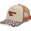 Casquette Léopard Dreamers Club Marron (9-18 mois)
