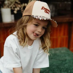 Casquette Léopard Dreamers Club Marron (9-18 mois)
