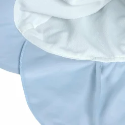 Casquette protège nuque anti-UV bleu ciel (07-18 mois)