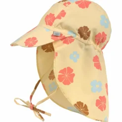 Casquette protège nuque anti-UV Fleurs vanille (07-18 mois)