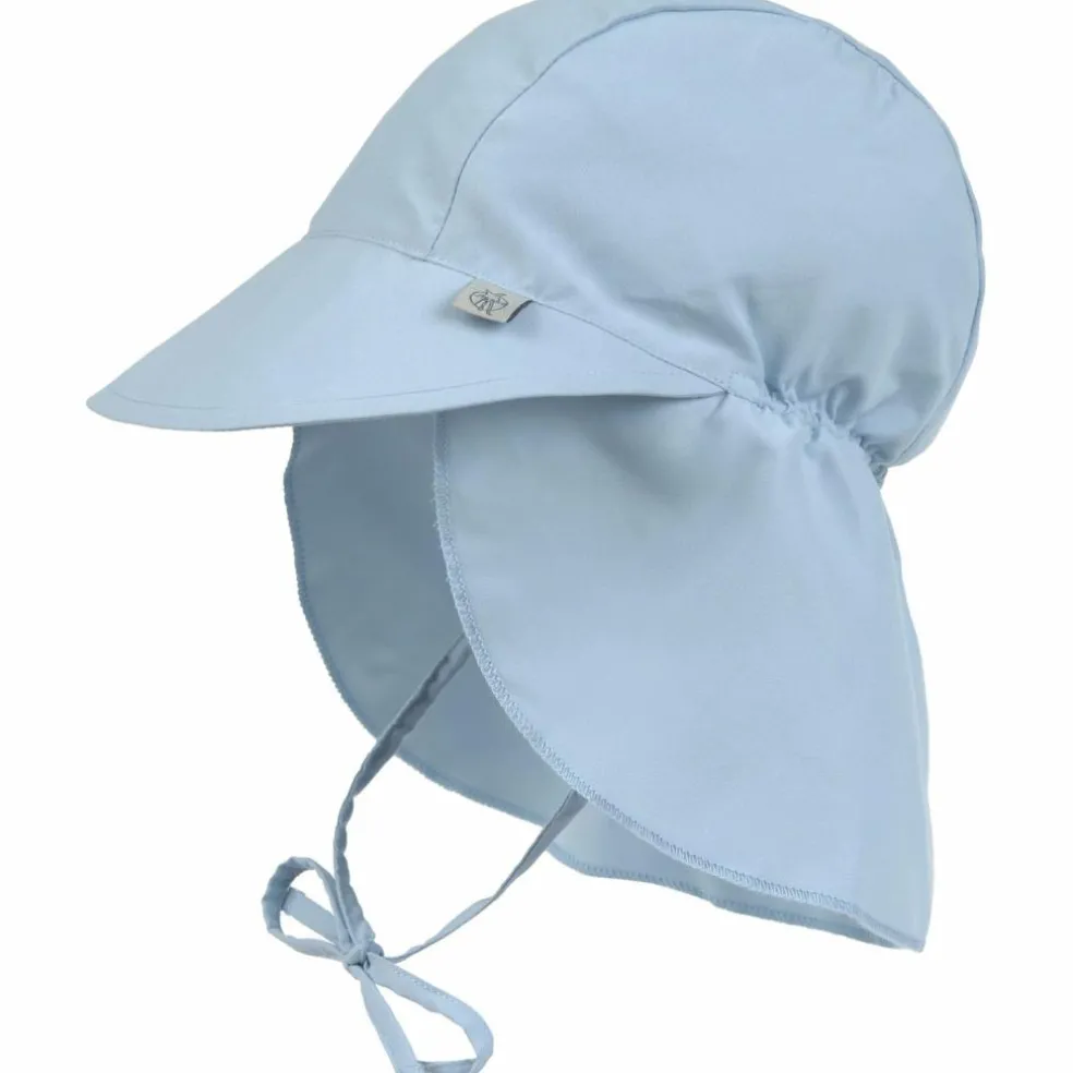 Casquette protège nuque anti-UV bleu ciel (19-36 mois)
