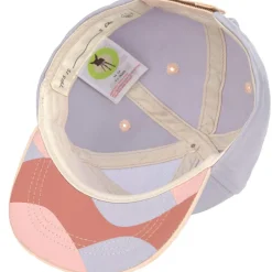 Casquette visière plate Cerise lilas-pêche (1-2 ans)