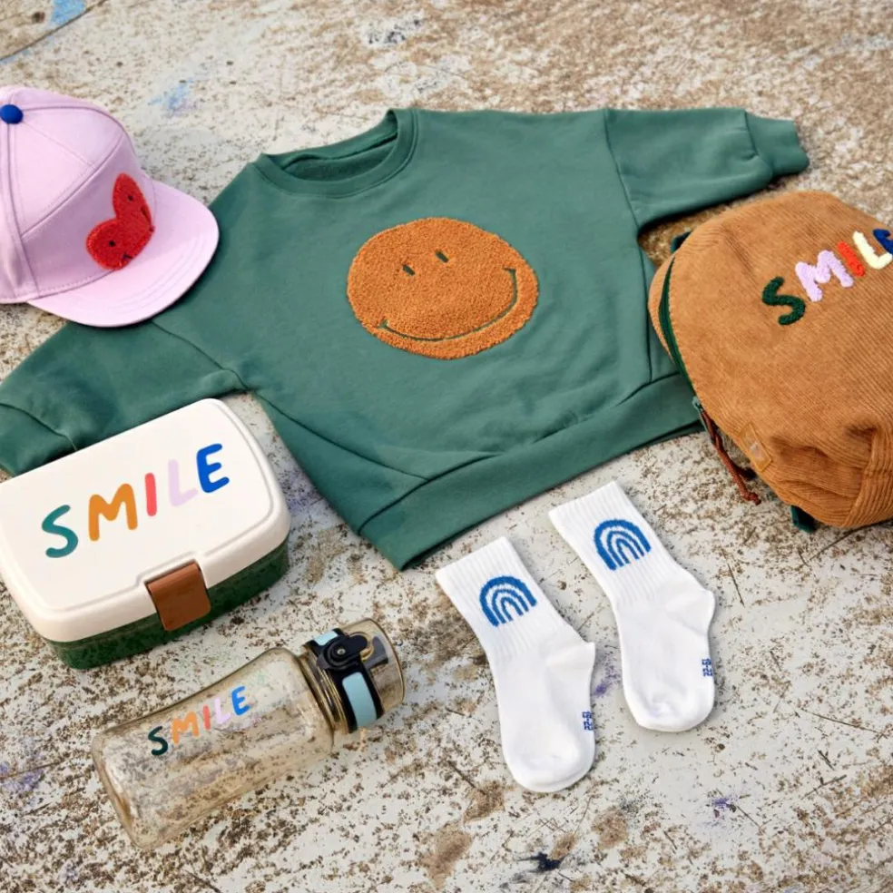 Casquette visière plate Little Gang Coeur