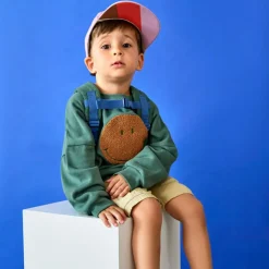 Casquette visière plate Little Gang Coeur