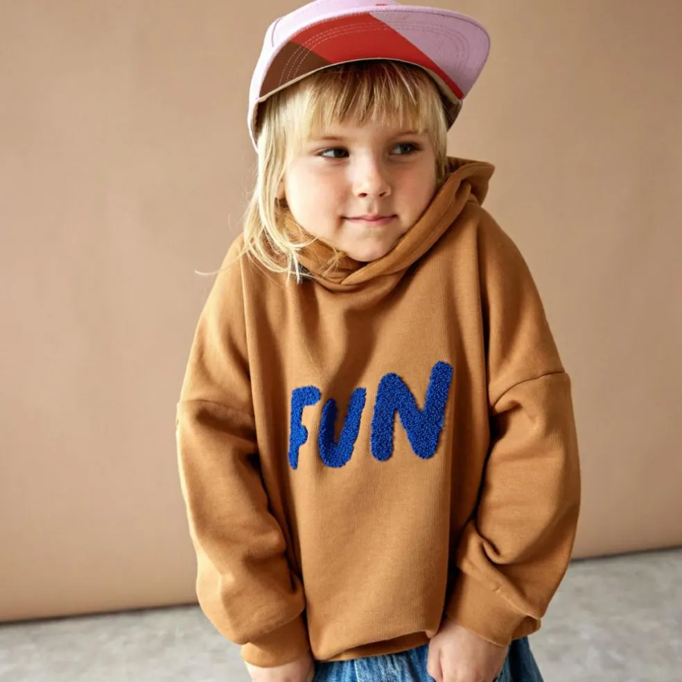 Casquette visière plate Little Gang Coeur