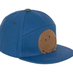 Casquette visière plate Little Gang Smile blue