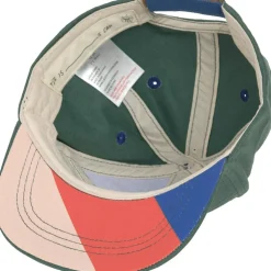 Casquette visière plate Little Gang Smile Ocean green