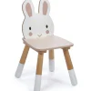 Chaise enfant lapin en bois