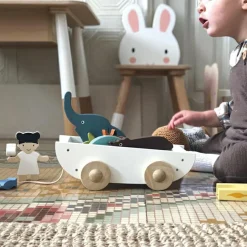Chaise enfant lapin en bois
