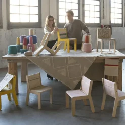 Chaise enfant Sillita Vintage Nude