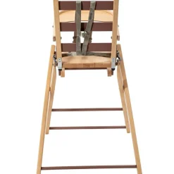 Chaise haute extra pliante Sarah hybride vieux rose