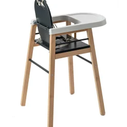 Chaise haute fixe Lili hybride anthracite