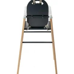 Chaise haute fixe Lili hybride anthracite