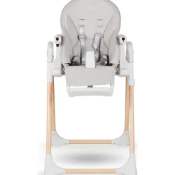 Chaise haute Papum Blanc-Naturel