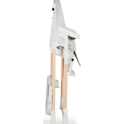 Chaise haute Papum Blanc-Naturel