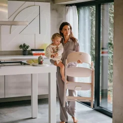 Chaise haute pliante Click&Fold All Natural Dark