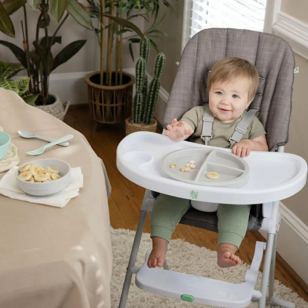 Chaise haute pliante Sun Valley Ardoise