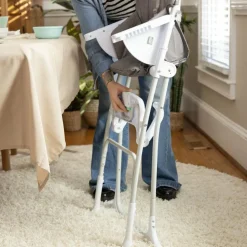 Chaise haute pliante Sun Valley Ardoise