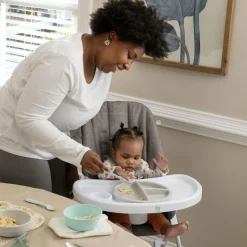 Chaise haute pliante Sun Valley Ardoise