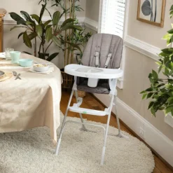 Chaise haute pliante Sun Valley Ardoise