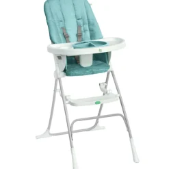 Chaise haute pliante Sun Valley Vert d'eau