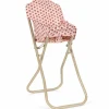 Chaise haute pour poupée Rosie Rose